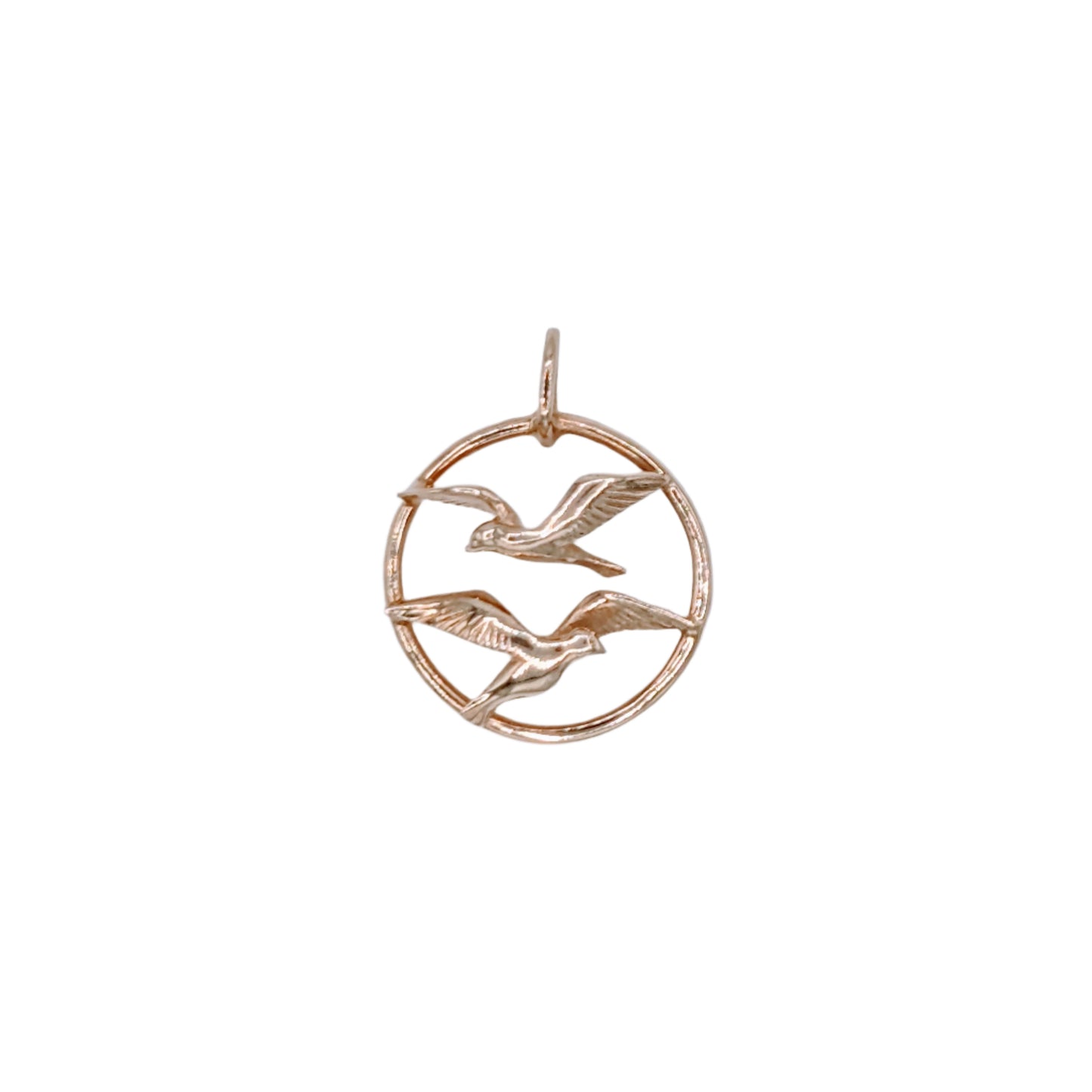 14kt Gold Bahamas Dove Pendant
