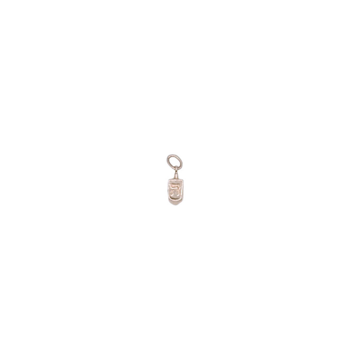 14kt Gold Mini Dreidel Pendant