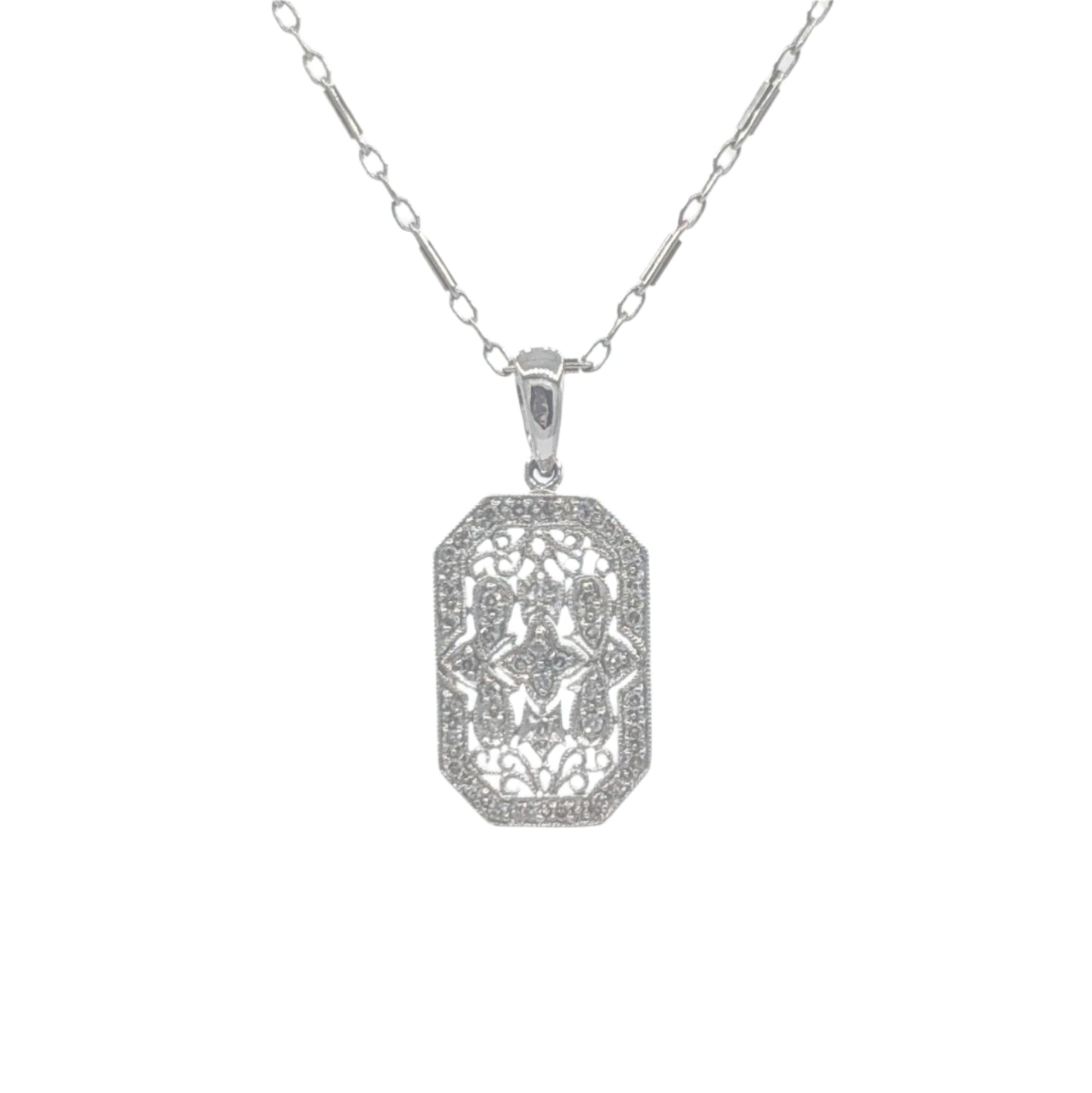Art Deco Diamond Necklace