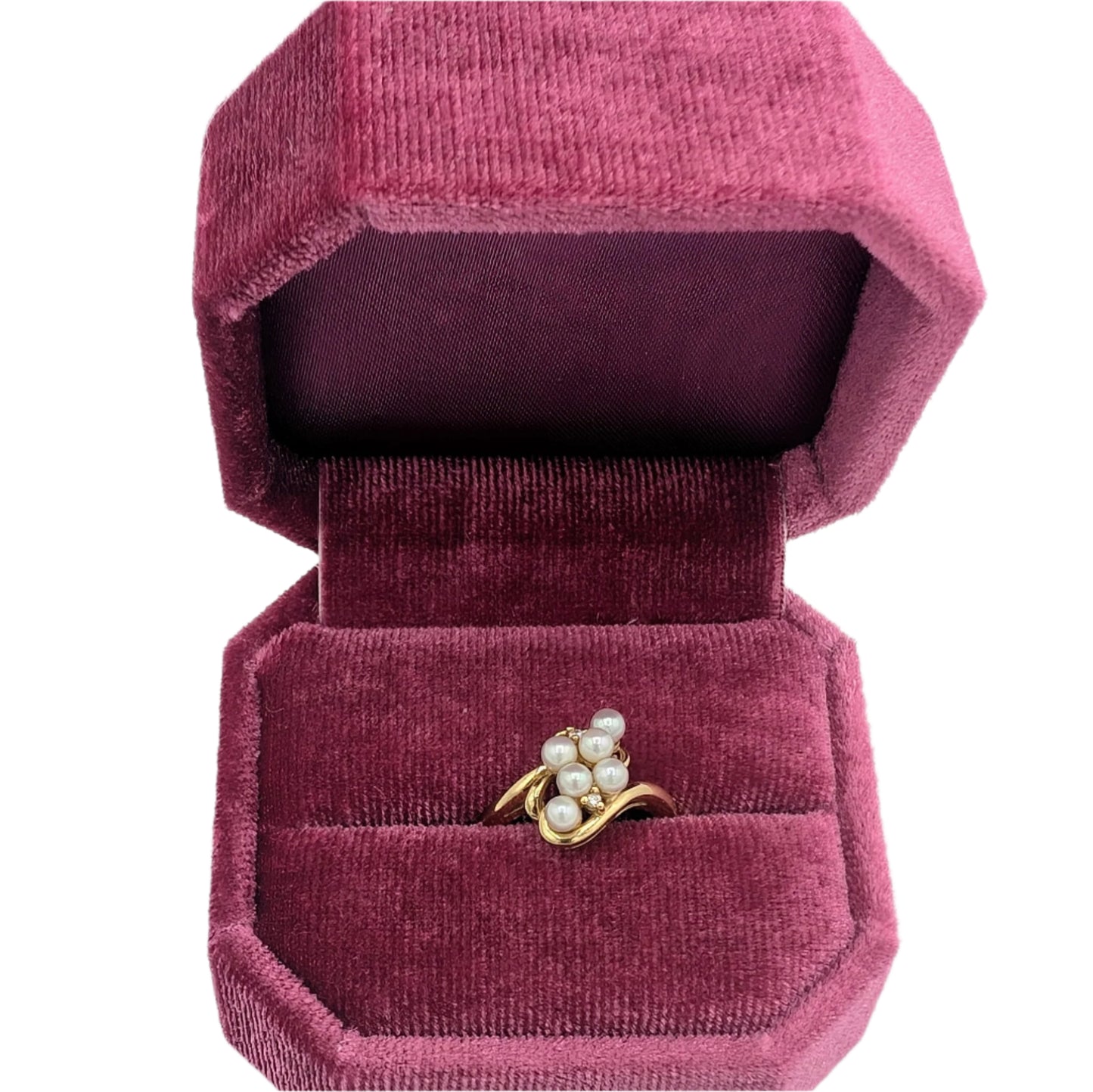 Pearl & Diamond Ring