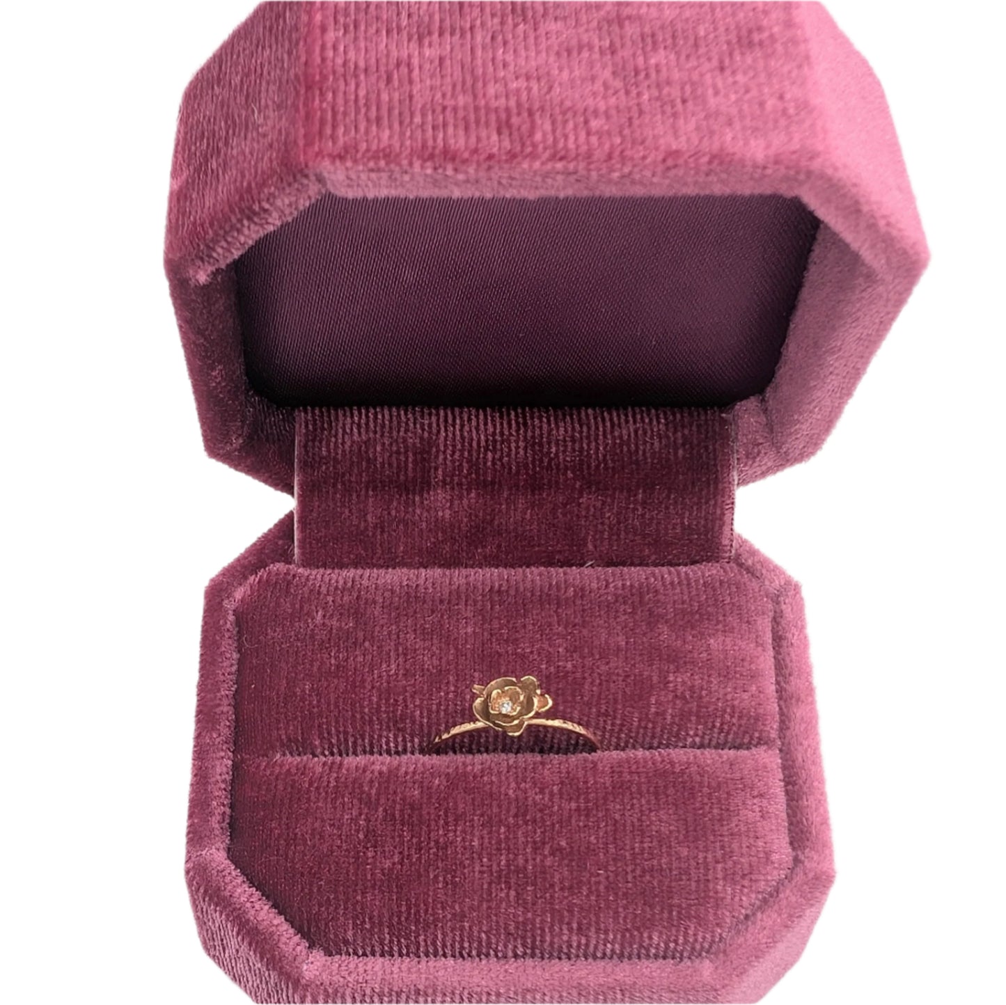 Rose Gold Diamond Ring