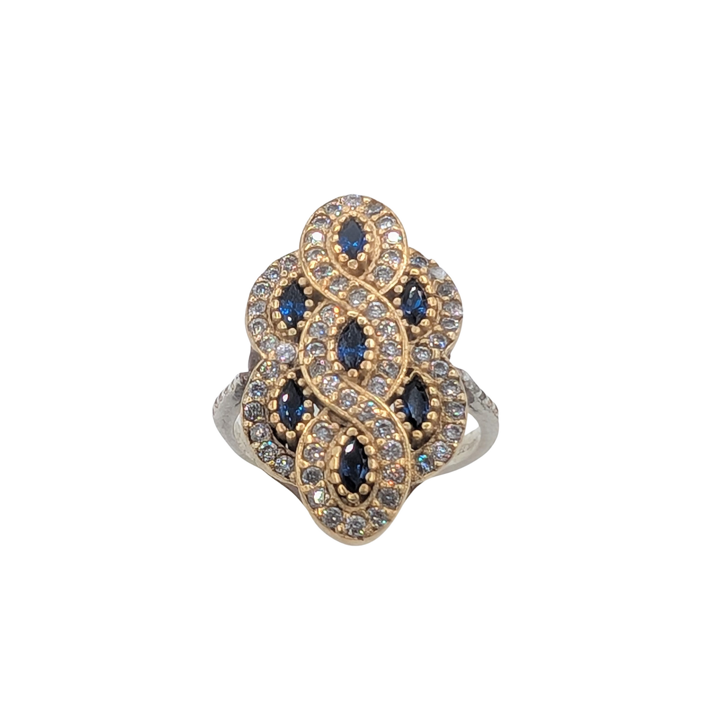 Sapphire & Diamond Ring