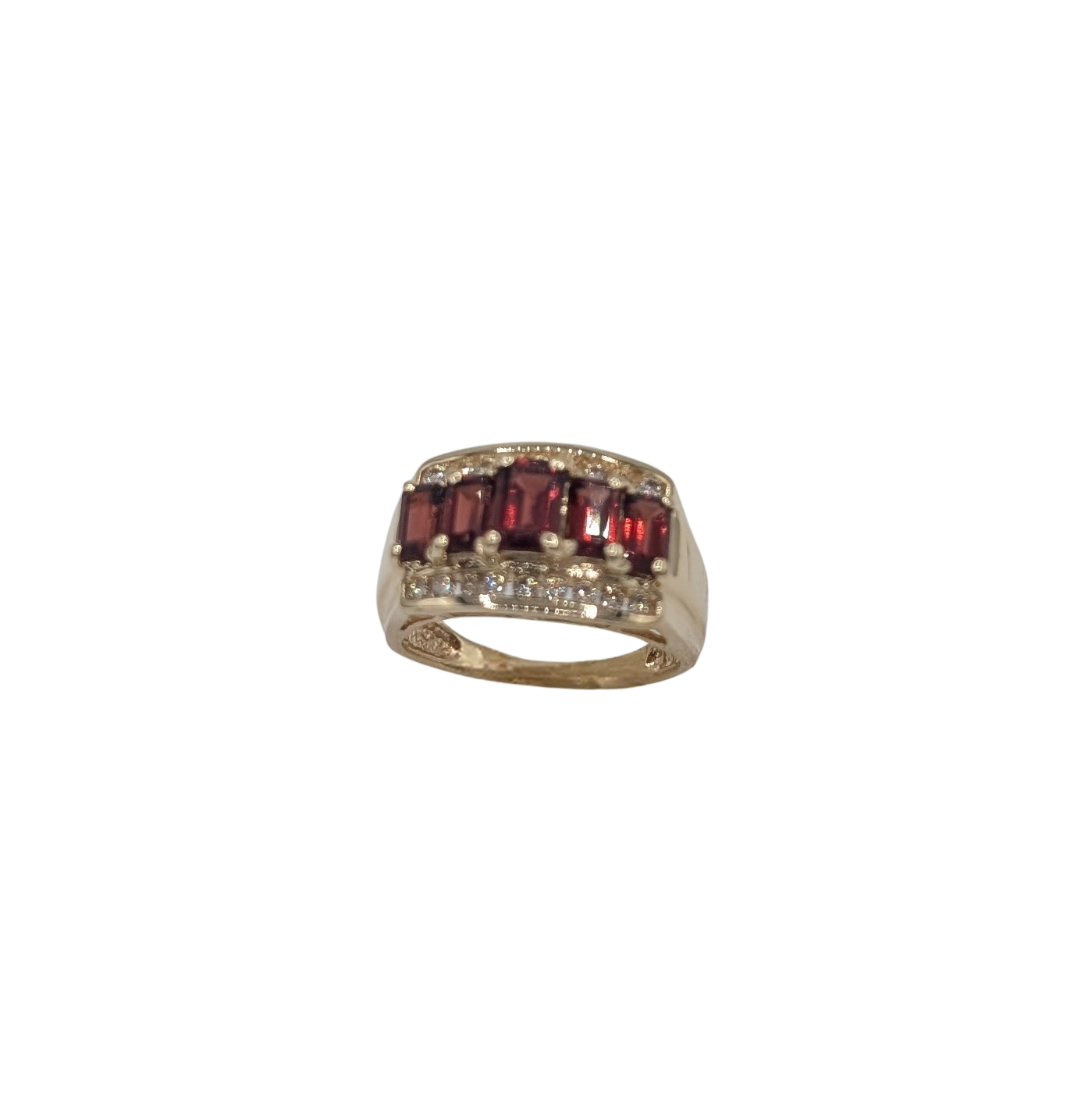 Garnet Cocktail Ring