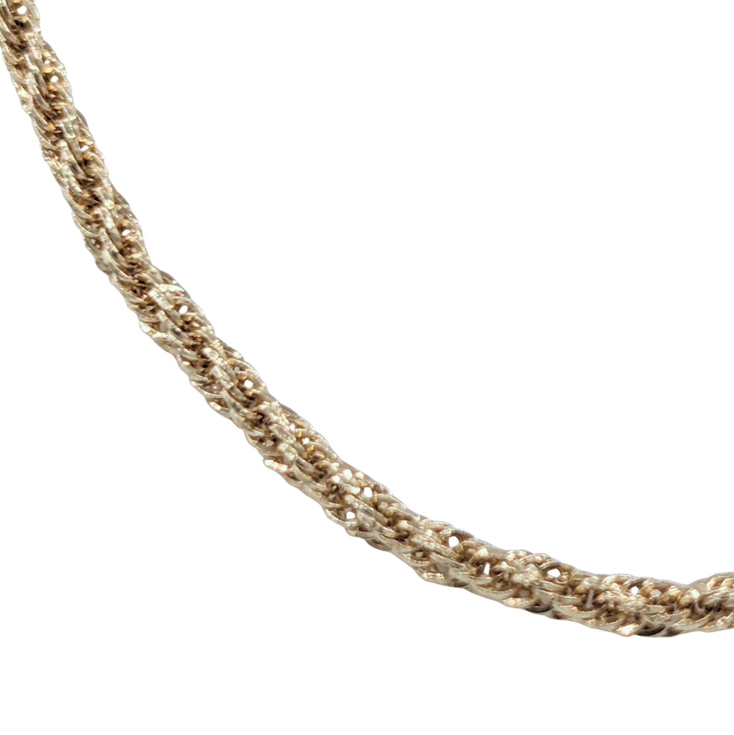 14kt Gold Ball Rope Chain