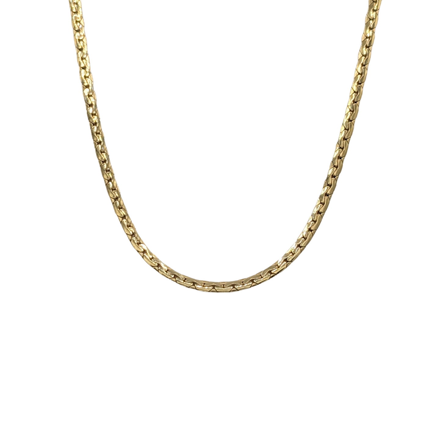 18kt Gold Snake Chain