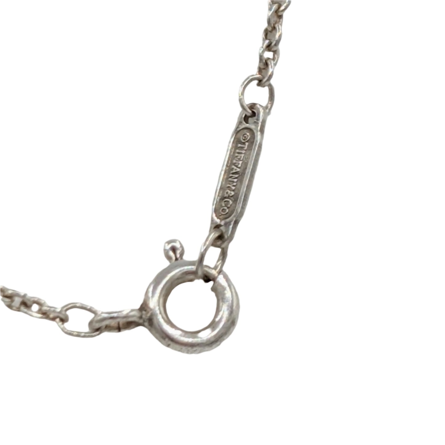 Tiffany Silver Diamond Pendant